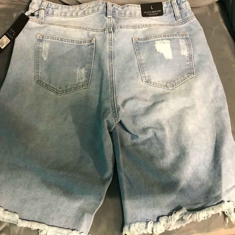Womens denim shorts